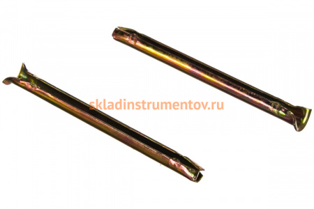 Желтопассивированные быстрофиксирующиеся гвозди Зубр 6,0x80мм, ТФ1, 100шт 4-301411-06-080