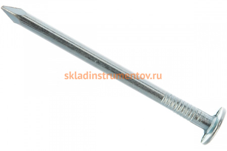 Гвозди ЗУБР с большой потайной головкой, оцинкованные, 50 х 3.0 мм, 5 кг, (примерно 1540 шт.) 305090-30-050