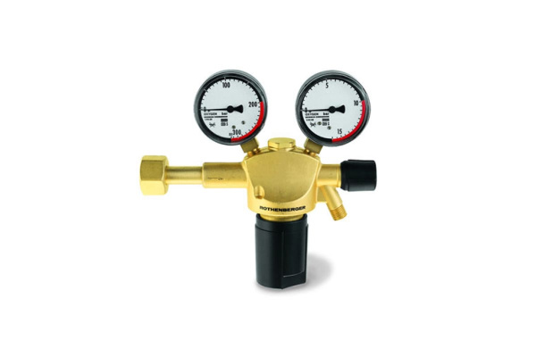 Редукционный клапан для перекрытия кислородного баллона с манометром Rothenberger 35634