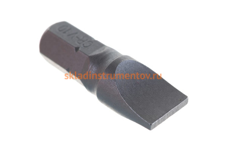 Вставка-бита 5/16"DR шлицевая, SL10, 30 мм Ombra 556510 55959