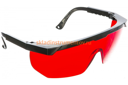 Очки защитные поликарбонатные с красными линзами Stayer 2-110457