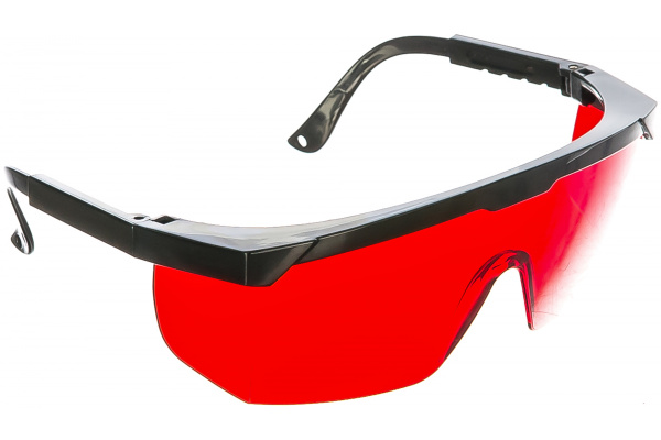 Очки защитные поликарбонатные с красными линзами Stayer 2-110457