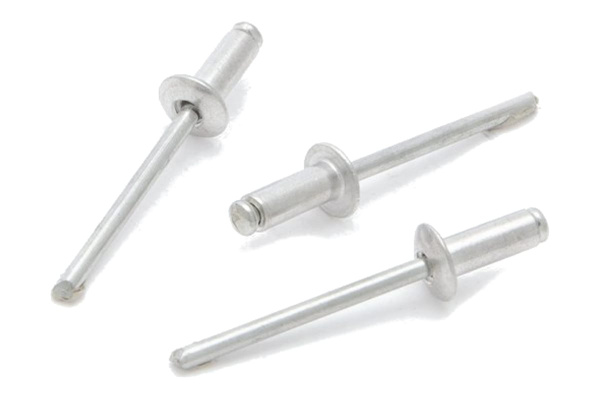 Заклепки вытяжные алюминиевые с широким бортиком (4х10 мм; 50 шт) Дело техники 452410