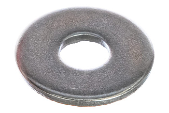 Кузовная шайба ЗУБР DIN 9021, 10 мм, 4 штуки, оцинкованная 303826-10