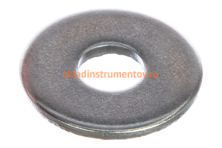 Кузовная шайба ЗУБР DIN 9021, 10 мм, 4 штуки, оцинкованная 303826-10