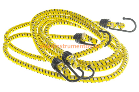 Шнур крепежный резиновый со стальными крюками "MASTER" 2 шт. (120 см; 7 мм) STAYER 40505-120_z01