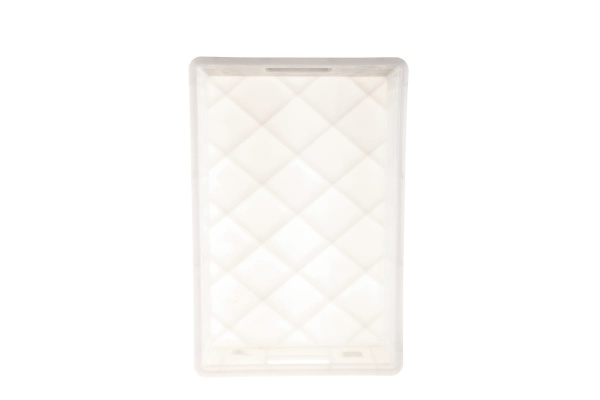 Морозостойкий сплошной ящик с ручками Тара.ру 600х400х120 мм, белый 16394