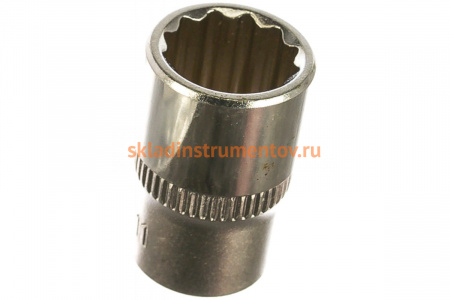 Головка торцевая 1/4” 11 12-ти гранная L=25мм JTC 22611