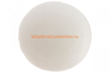 Декоративная заглушка под шуруп Зубр цвет белый, шлиц №2, ТФ6, 40шт 4-308156-3