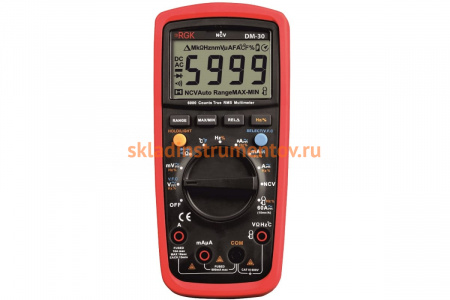 Цифровой мультиметр RGK DM-30 776448