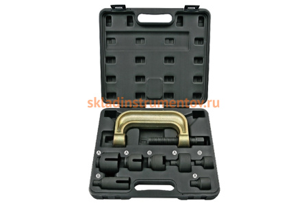 Набор оправок для монтажа и демонтажа сайлентблоков MB МАСТАК кейс, 8 предметов 110-20008C