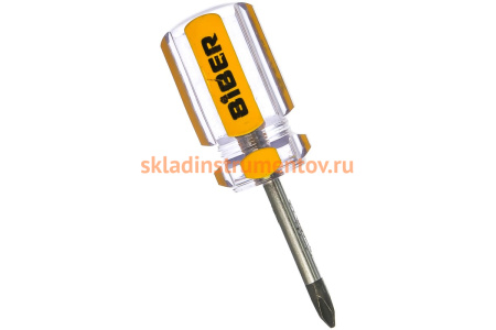 Отвертка PH 1х38мм Biber Стандарт 85588 тов-079498