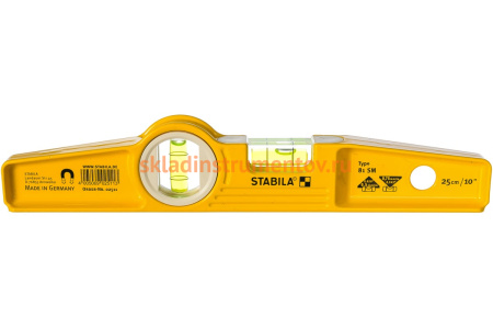 Магнитный уровень STABILA тип 81SM, 25 см в чехле на пояс 02511