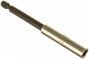 Держатель вставок бит 1/4", 100 мм, магнитный, для шуруповерта KING TONY 750-100
