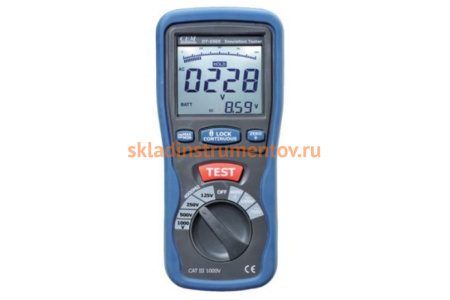 Цифровой тестер изоляции СЕМ DT-5505 481578