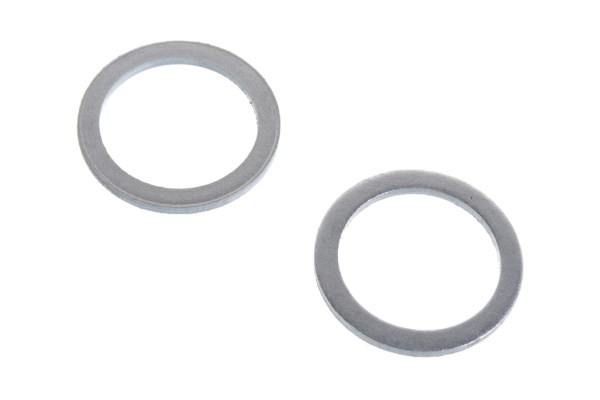 Набор алюминиевых шайб JTC размер: толщина 1.5, внутр. д. 18.4, наружн. д. 23.8 50 шт. 2017A