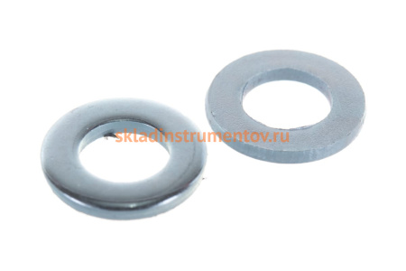 Шайба ЗУБР DIN 125A, 6 мм, 45 штук, оцинкованная 303806-06