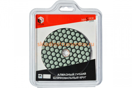 Круг алмазный гибкий шлифовальный АГШК Master Line (100х2 мм; BUFF; сухая) Diam 000572