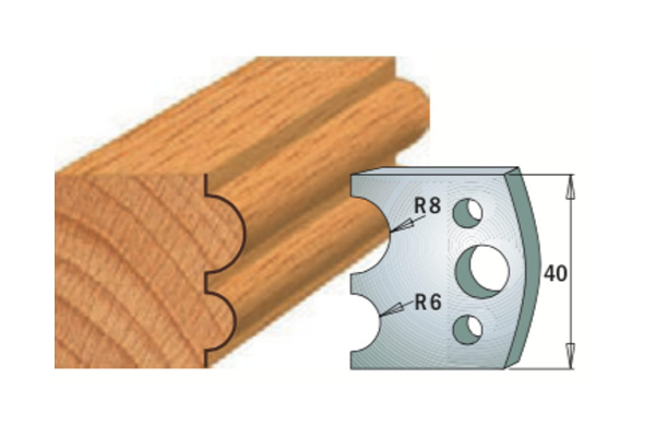 Комплект из 2-х ножей SP (40x4 мм) CMT 690.051