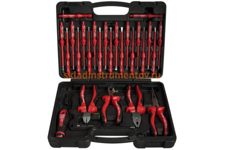 Набор инструментов 1000В, 28шт HAUPA Варио плюс 102050