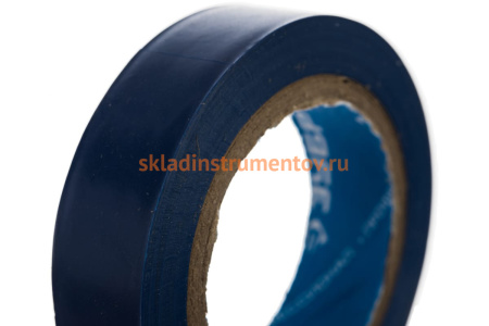 Изолента Зубр ЭЛЕК-10 ПВХ не поддерживает горение 10м /0 13х15мм/ синяя 1233-73_z02