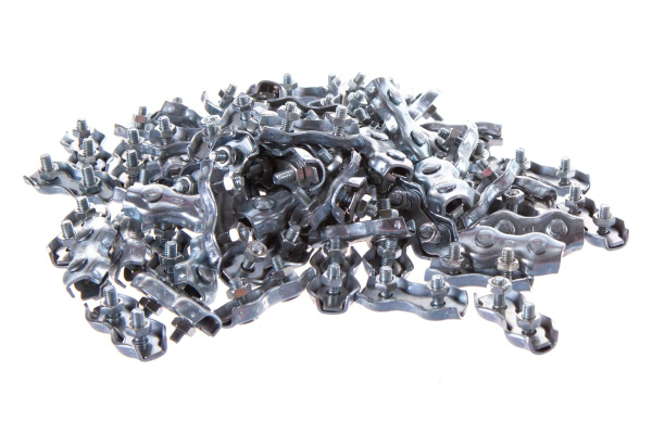 Зажим троса двойной, оцинкованный (75 шт; 3 мм; ТФ5) Зубр 4-304445-03 Зажим троса двойной, оцинкованный (75 шт; 3 мм; ТФ5) Зубр 4-304445-03