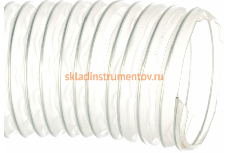 Прозрачный полиолефиновый шланг длиной 10м, d.100мм, стенка 0,5мм JET PO500.100.10