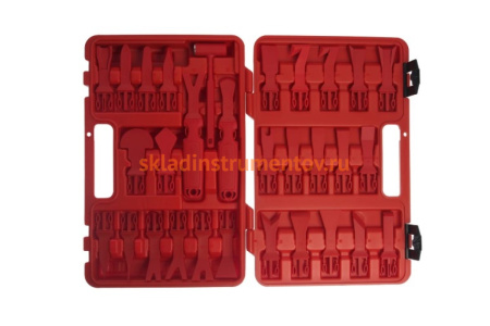 Набор съёмников пластиковых панелей универсальный, клипс дверей и др. JTC 7675