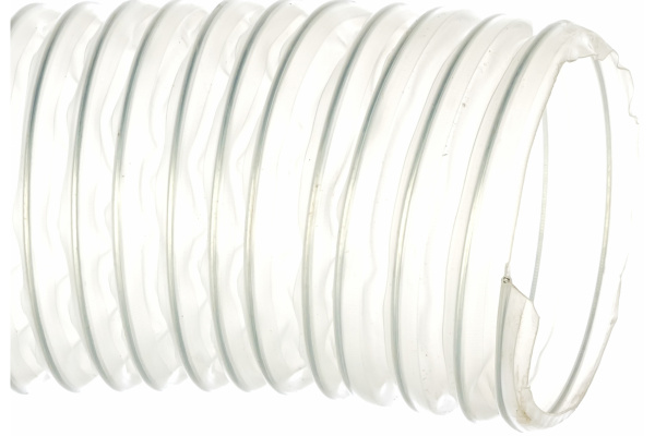 Прозрачный полиолефиновый шланг длиной 10м, d.100мм, стенка 0,5мм JET PO500.100.10