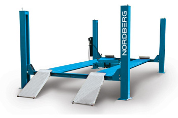 Электрогидравлический четырехстоечный подъемник без траверсы 4.5т NORDBERG 4445 380V