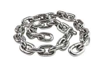 Круглозвенная цепь TOR G80 6х18, оцинкованная 1001479 Круглозвенная цепь TOR G80 6х18, оцинкованная 1001479