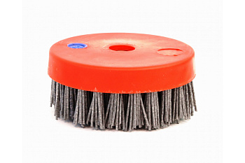 Щетка чашечная (110 мм; M14; ворс полимер абразив P60) ОСБОРН 6-003 PLM.CUP110M14P60