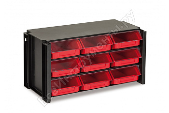 Составная полка 360x170x190мм, 9 выдвижных ячеек 100х170х50мм Tayg 309007