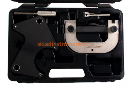 Набор приспособлений для фиксации валов и регулировки ГРМ двигателей Jonnesway AL010043 RENAULT 49578