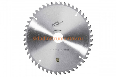 Диск пильный (300 мм; 100T; 30 мм) для алюминия и пластика профи АТАКА 8077940