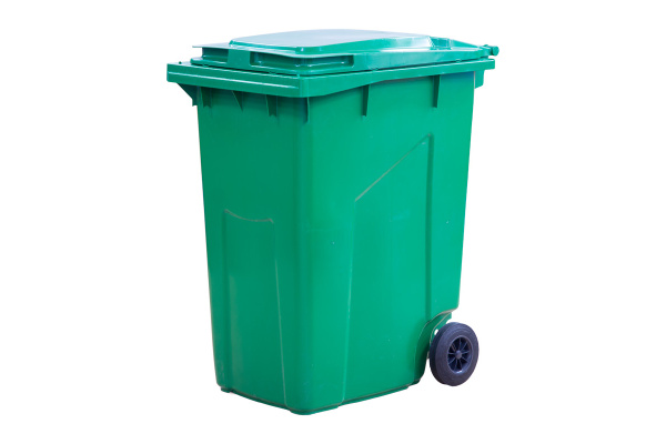 Мусорный контейнер Тара.ру 360л, зеленый 19735
