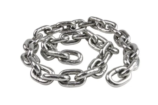 Круглозвенная цепь TOR G80 6х18, оцинкованная 1001479 Круглозвенная цепь TOR G80 6х18, оцинкованная 1001479