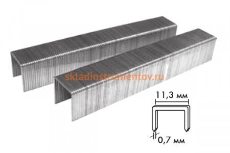Скобы для степлера Тип 53 (1000 шт; 8 мм) Biber 85812 тов-065327