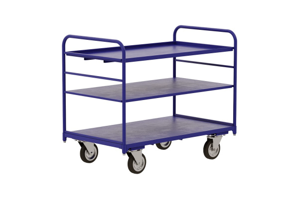 Тележка RUSKLAD платформенная с двумя ручками ТЯ 5 160 (700x1200) d160мм Тележка RUSKLAD платформенная с двумя ручками ТЯ 5 160 (700x1200) d160мм