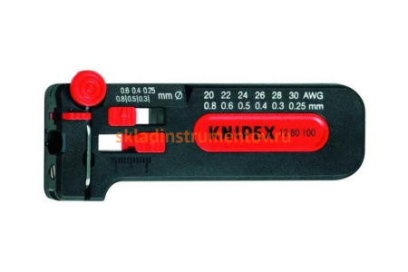 Съемник изоляции модель Mini KNIPEX KN-1280100SB