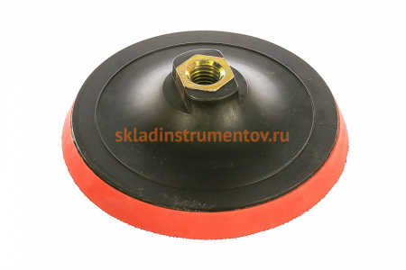 Насадка резиновая с липучкой (100 мм; M14) для АГШК MATRIX 76227