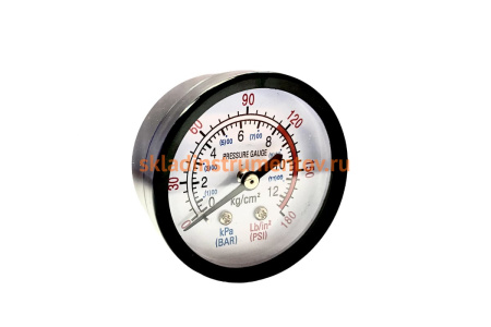 Манометр для компрессора 50 мм 1/4 Pegas pneumatic 4802