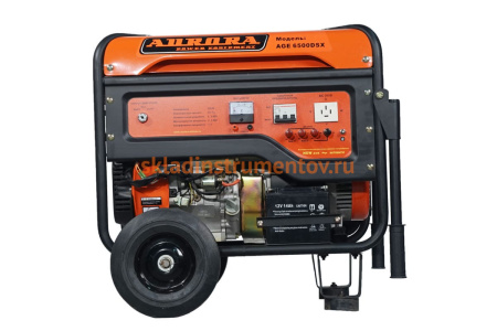 Бензиновый генератор Aurora AGE 6500 DSX 6774