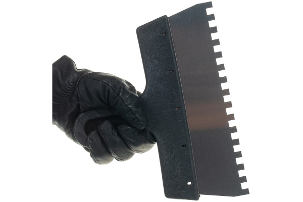 Фасадный зубчатый шпатель (250 мм, зуб 8x8 мм) РемоКолор 12-1-118