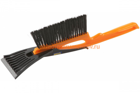 Автомобильная щетка-сметка DEXX для снега, со скребком, 400 мм 61036-400