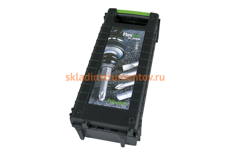 Набор: отверка с трещеточным механизмом со сменными наконечниками HAUPA "Flex Box" 9 шт. 104030