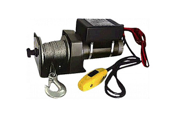 Автомобильная электрическая лебедка MATRIX 2т 12В DENZEL 520405