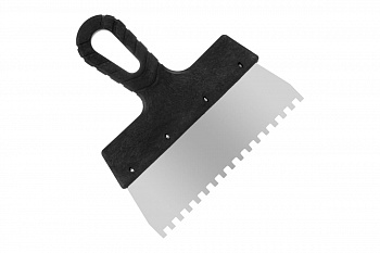 Фасадный зубчатый шпатель (200 мм, зуб 6x6 мм) РемоКолор 12-1-110