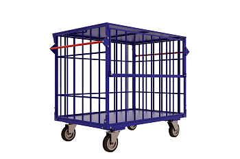 Контейнер RUSKLAD КТМ 5 (700x1200x920) d160мм трубчатый без крышки