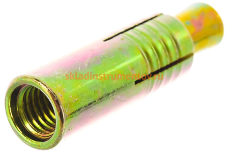 Анкер с клином желтопассивированный 60 шт. (12х40 мм; М10; ТФ2) ЗУБР 4-302072-10-040